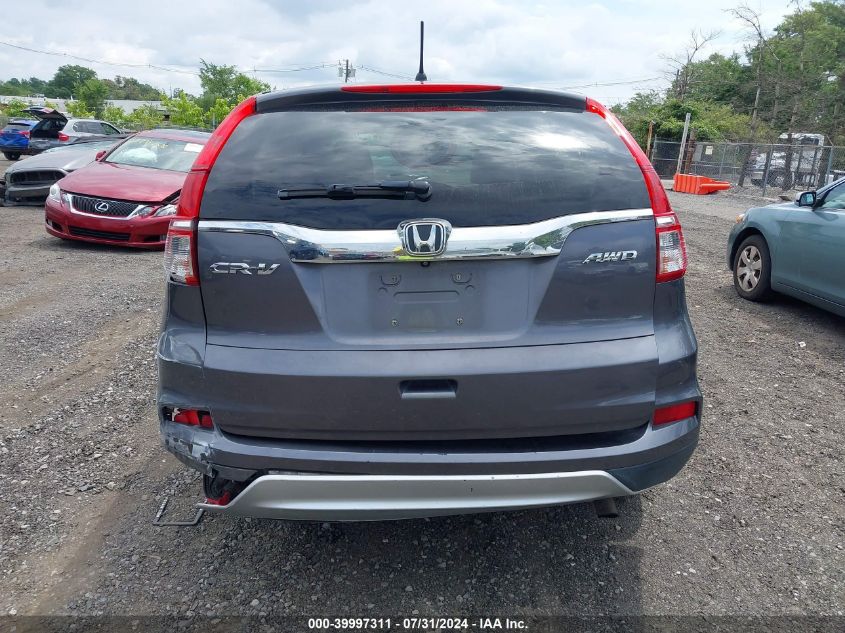 2016 HONDA CR-V EX - 2HKRM4H51GH639942