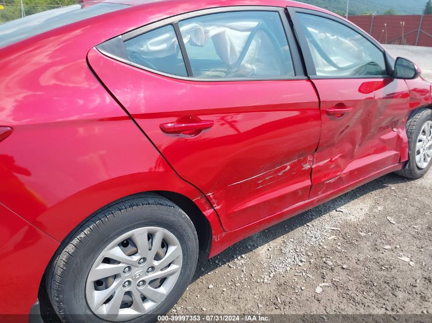 2017 Hyundai Elantra Se VIN: KMHD74LF2HU423263 Lot: 39997353