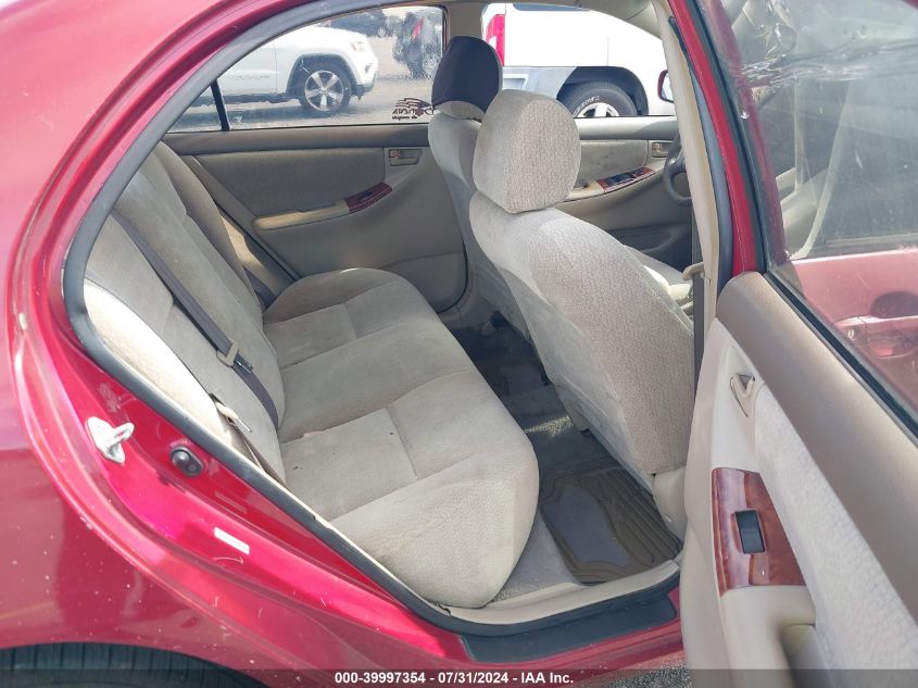 2004 Toyota Corolla Le VIN: 1NXBR32E54Z281182 Lot: 39997354