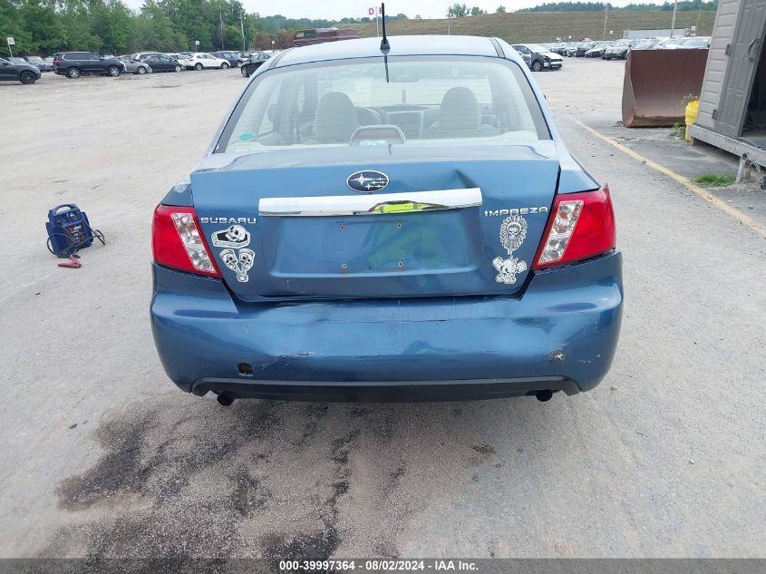 2008 Subaru Impreza 2.5I VIN: JF1GE61658H510921 Lot: 39997364