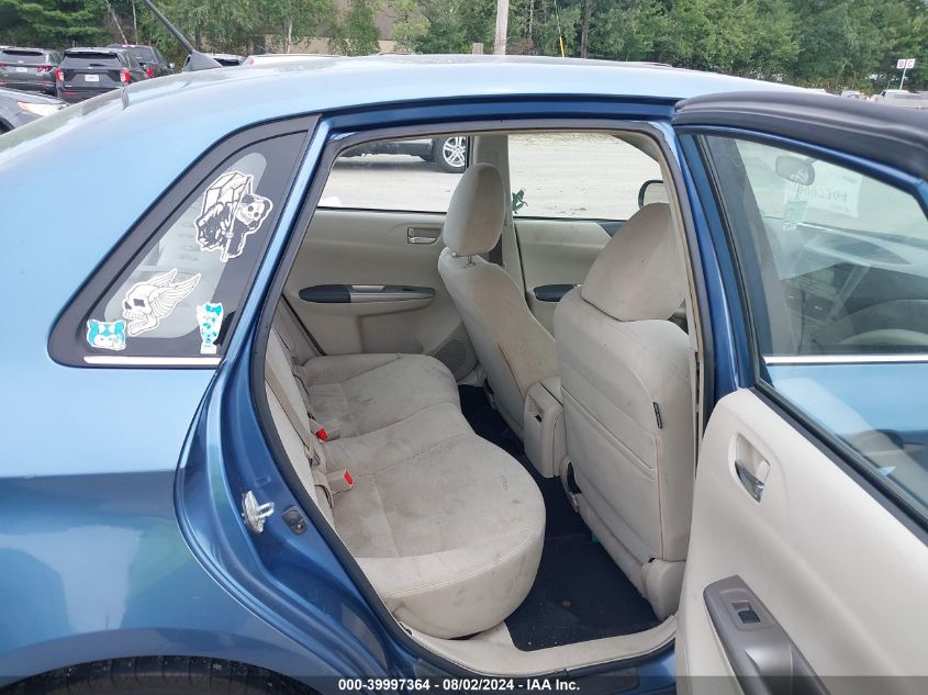 2008 Subaru Impreza 2.5I VIN: JF1GE61658H510921 Lot: 39997364