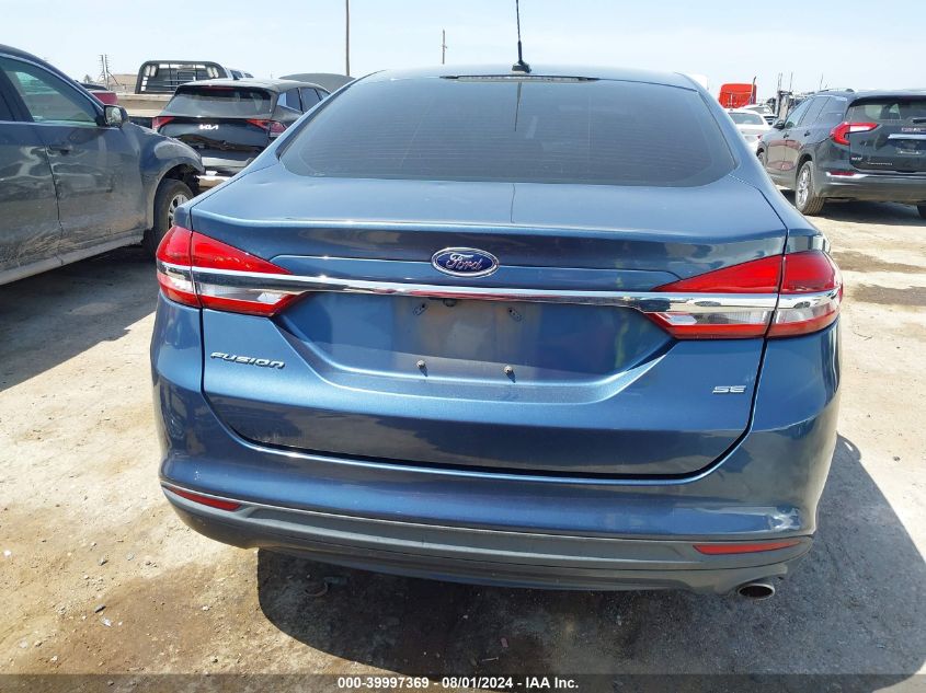 2018 Ford Fusion Se VIN: 3FA6P0H78JR132938 Lot: 39997369