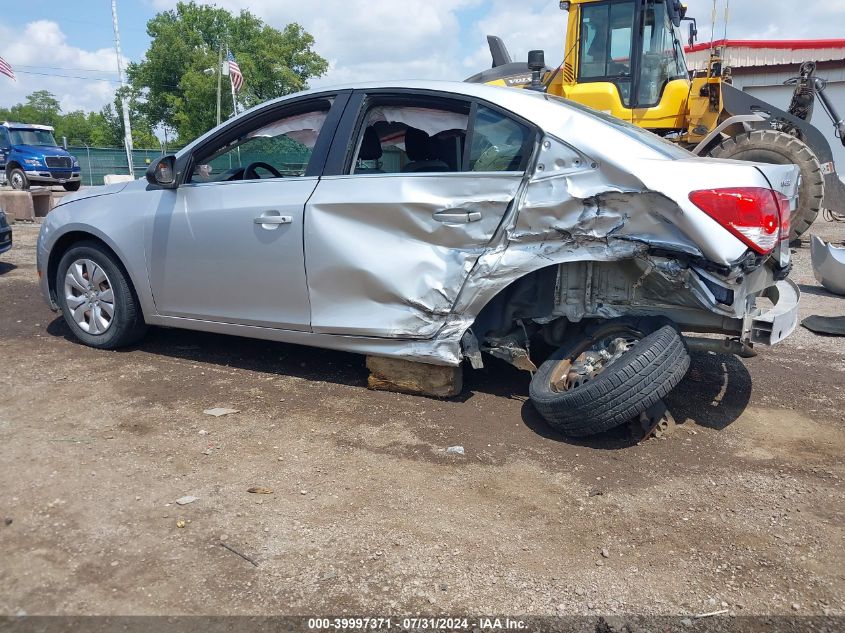 2012 Chevrolet Cruze Ls VIN: 1G1PC5SH8C7160511 Lot: 39997371