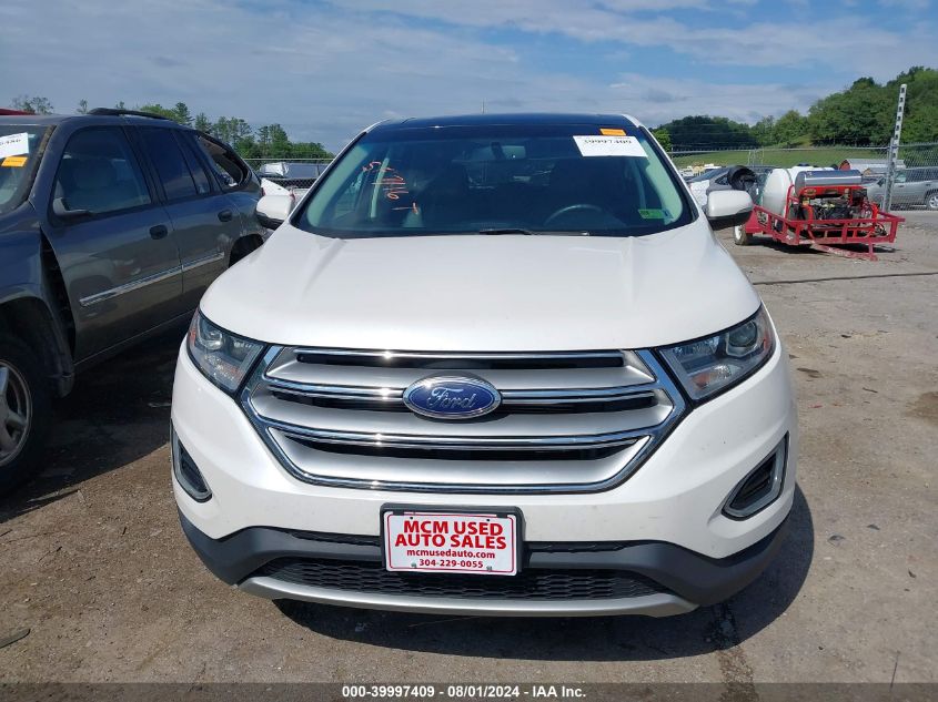 2015 Ford Edge Titanium VIN: 2FMTK4K85FBB47838 Lot: 39997409