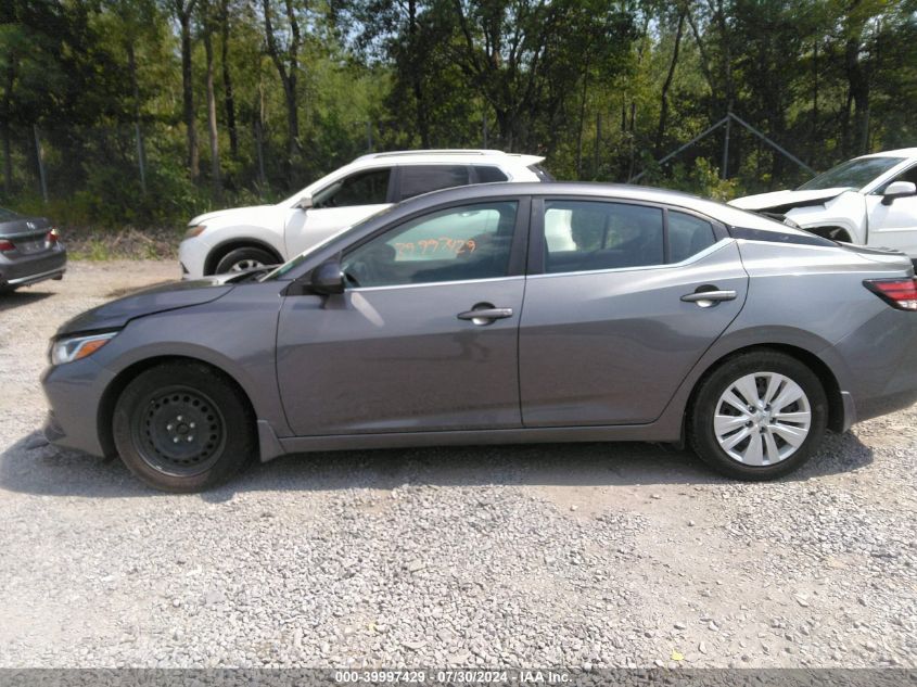 2021 Nissan Sentra S Xtronic Cvt VIN: 3N1AB8BV8MY284627 Lot: 39997429