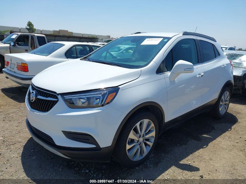 2018 Buick Encore Preferred VIN: KL4CJASB8JB577129 Lot: 39997447