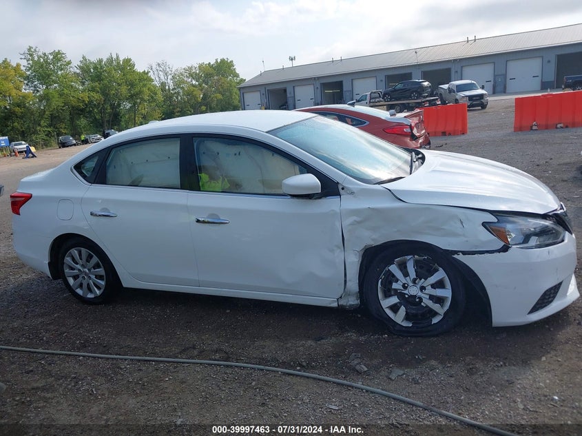 2016 Nissan Sentra Sv VIN: 3N1AB7AP7GY292509 Lot: 39997463