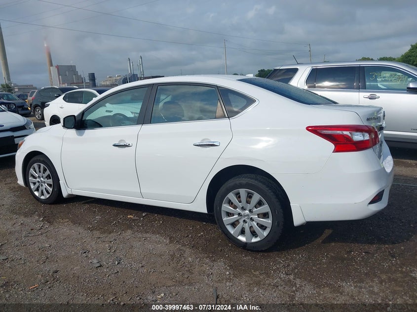 2016 Nissan Sentra Sv VIN: 3N1AB7AP7GY292509 Lot: 39997463