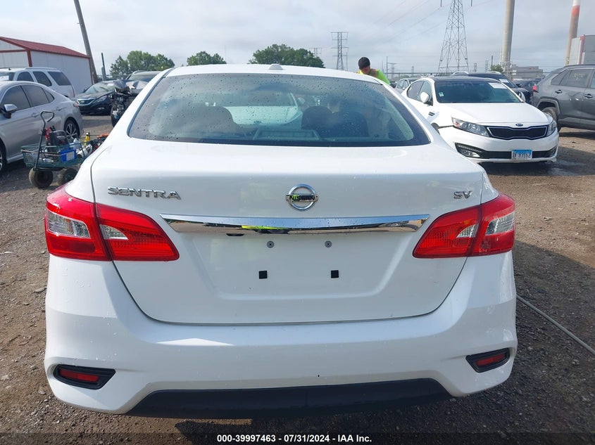 2016 Nissan Sentra Sv VIN: 3N1AB7AP7GY292509 Lot: 39997463