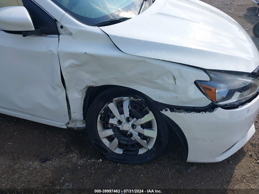 2016 Nissan Sentra Sv VIN: 3N1AB7AP7GY292509 Lot: 39997463