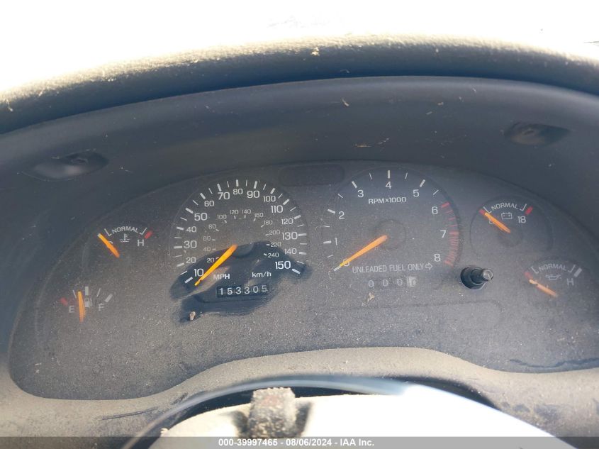 1996 Ford Mustang Gt VIN: 1FALP45X5TF183912 Lot: 39997465