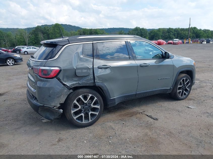 2020 Jeep Compass Limited 4X4 VIN: 3C4NJDCB7LT196646 Lot: 39997467