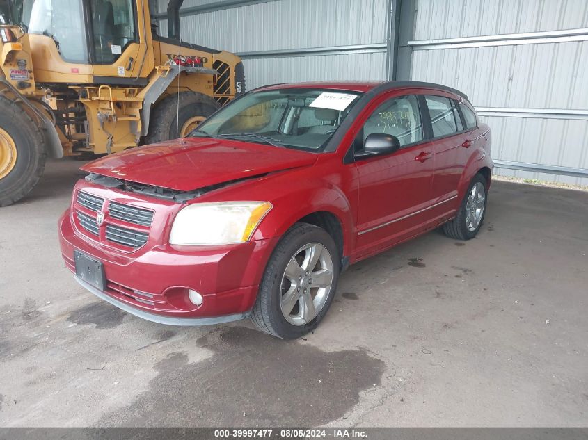 2010 Dodge Caliber Sxt VIN: 1B3CB4HAXAD542990 Lot: 39997477