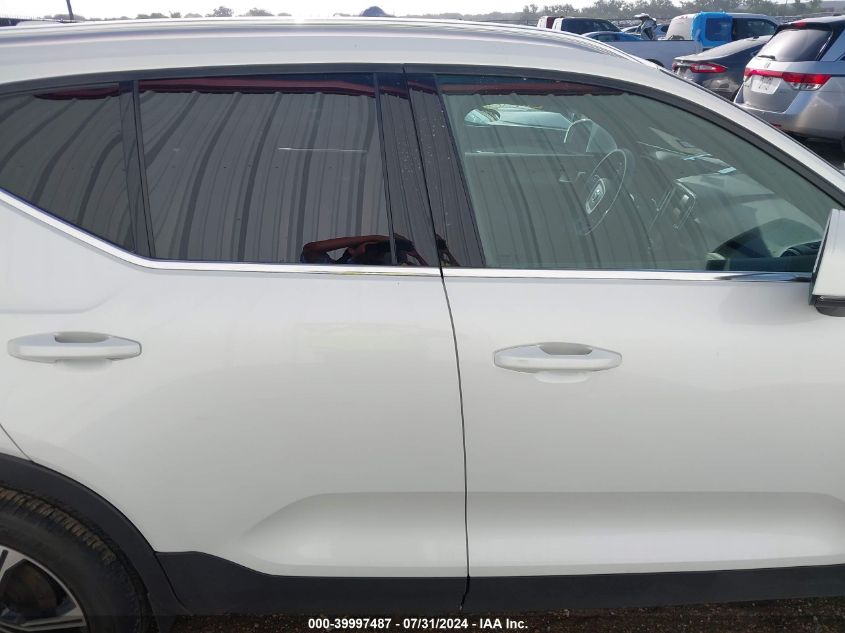 2021 Volvo Xc40 T5 Inscription VIN: YV4162UL7M2461268 Lot: 39997487