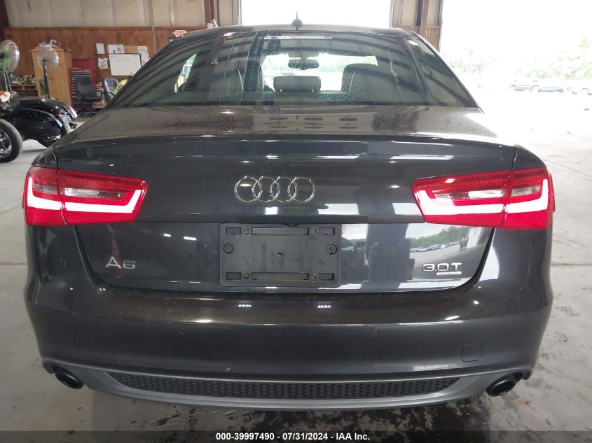 2013 Audi A6 3.0T Premium VIN: WAUHGAFC5DN107556 Lot: 39997490