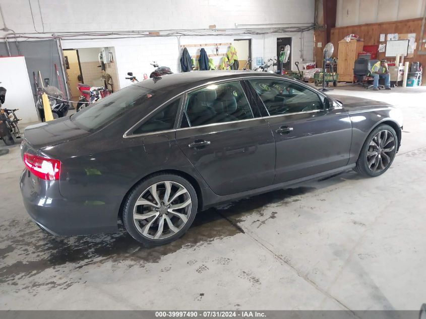 2013 Audi A6 3.0T Premium VIN: WAUHGAFC5DN107556 Lot: 39997490