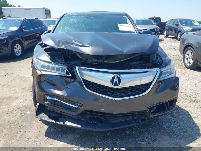 2016 Acura Mdx Technology Acurawatch Plus Packages/Technology Package VIN: 5FRYD4H42GB045912 Lot: 39997494