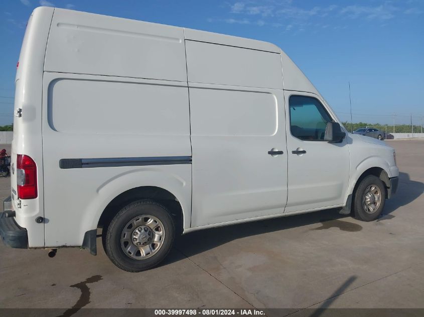 2015 Nissan Nv Cargo Nv2500 Hd Sv V6 VIN: 1N6BF0LYXFN801584 Lot: 39997498