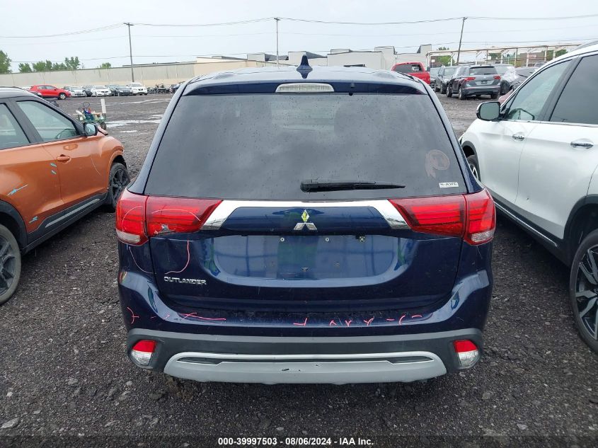 2020 Mitsubishi Outlander Es 2.4 S-Awc VIN: JA4AZ3A32LZ006512 Lot: 39997503