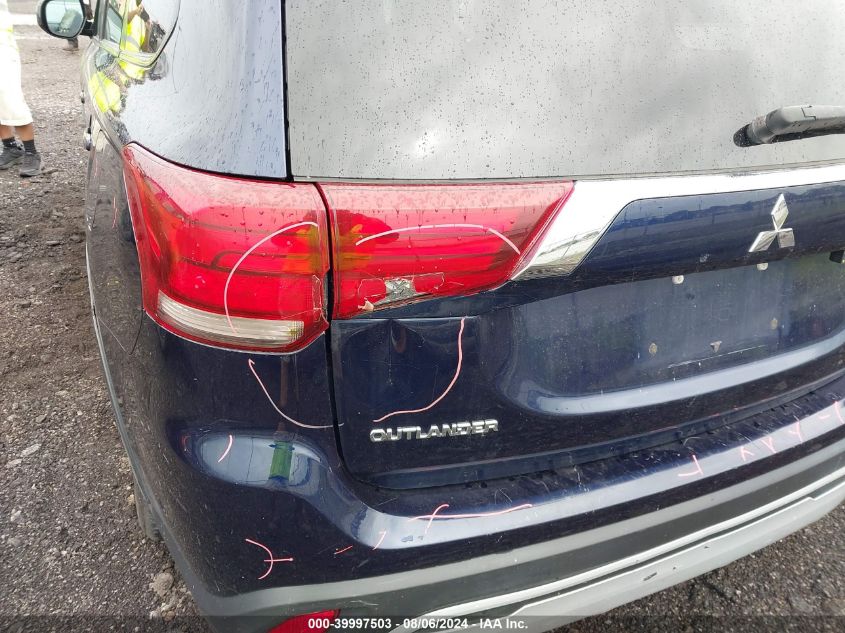 2020 Mitsubishi Outlander Es 2.4 S-Awc VIN: JA4AZ3A32LZ006512 Lot: 39997503