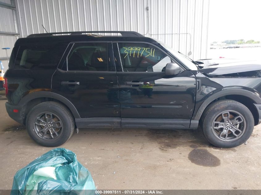 2021 Ford Bronco Sport Big Bend VIN: 3FMCR9B66MRA19663 Lot: 39997511