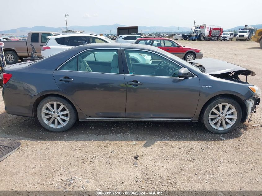 2012 Toyota Camry Hybrid Xle VIN: 4T1BD1FK2CU043694 Lot: 39997516