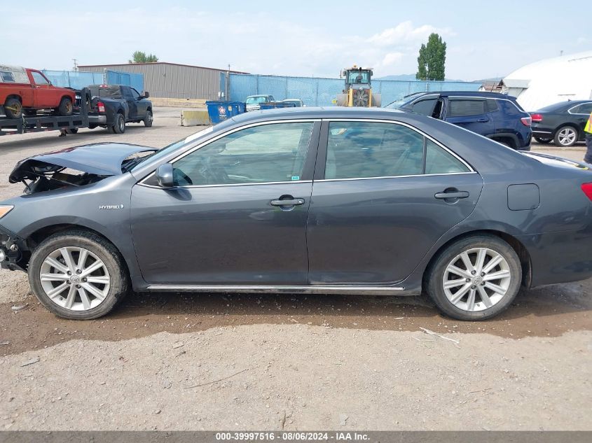 2012 Toyota Camry Hybrid Xle VIN: 4T1BD1FK2CU043694 Lot: 39997516