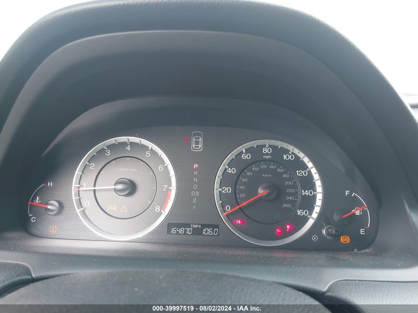 2010 Honda Accord 2.4 Ex-L VIN: 1HGCS1B83AA008543 Lot: 39997519