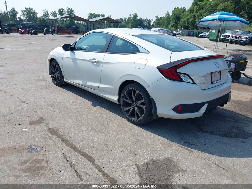 VIN 2HGFC4A87KH309574 2019 HONDA CIVIC SPORT