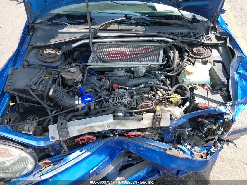 2002 Subaru Impreza Wrx VIN: JF1GD296X2H502787 Lot: 39997577