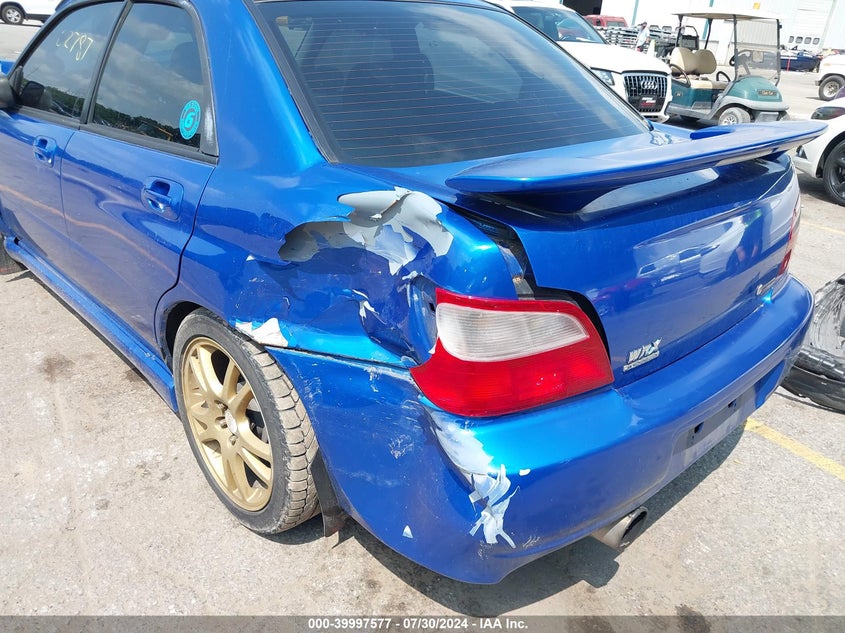 2002 Subaru Impreza Wrx VIN: JF1GD296X2H502787 Lot: 39997577