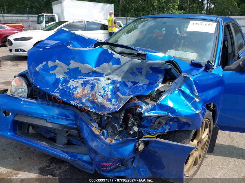 2002 Subaru Impreza Wrx VIN: JF1GD296X2H502787 Lot: 39997577