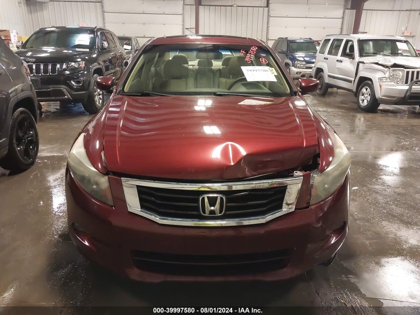 2009 Honda Accord 3.5 Ex-L VIN: 1HGCP36889A021209 Lot: 39997580