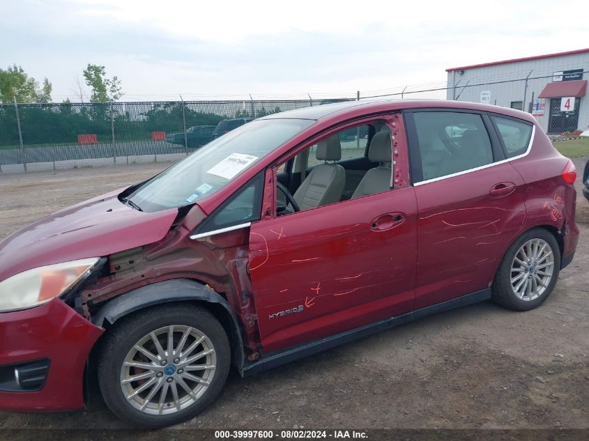 2013 Ford C-Max Hybrid Sel VIN: 1FADP5BU6DL503570 Lot: 39997600