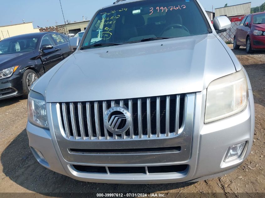 2010 Mercury Mariner Premier VIN: 4M2CN9HG8AKJ16812 Lot: 39997612