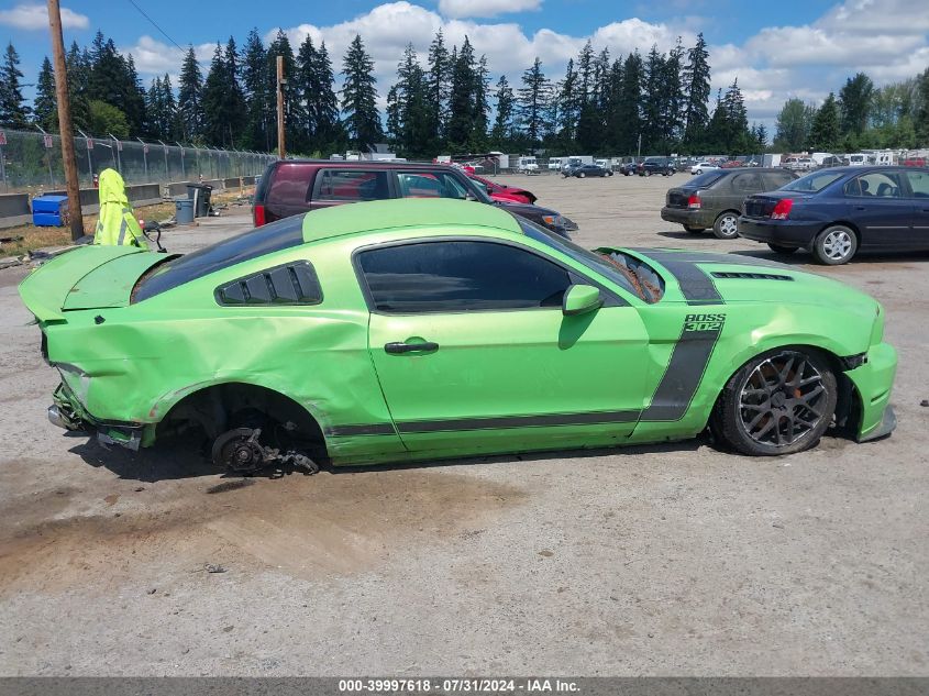 2013 FORD MUSTANG BOSS 302 - 1ZVBP8CU3D5208932