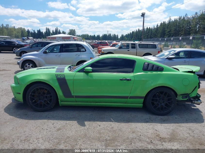 2013 FORD MUSTANG BOSS 302 - 1ZVBP8CU3D5208932