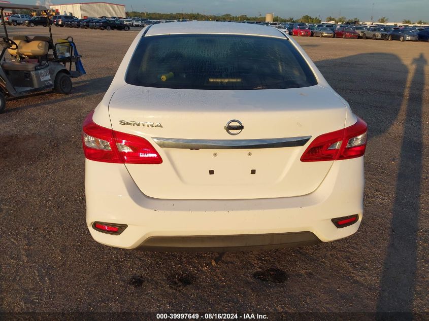 2019 Nissan Sentra S VIN: 3N1AB7AP7KY215406 Lot: 39997649