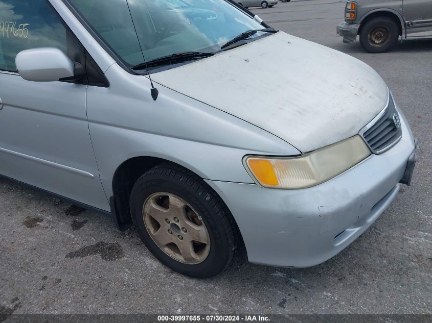 2001 Honda Odyssey Ex VIN: 2HKRL186X1H514035 Lot: 39997655