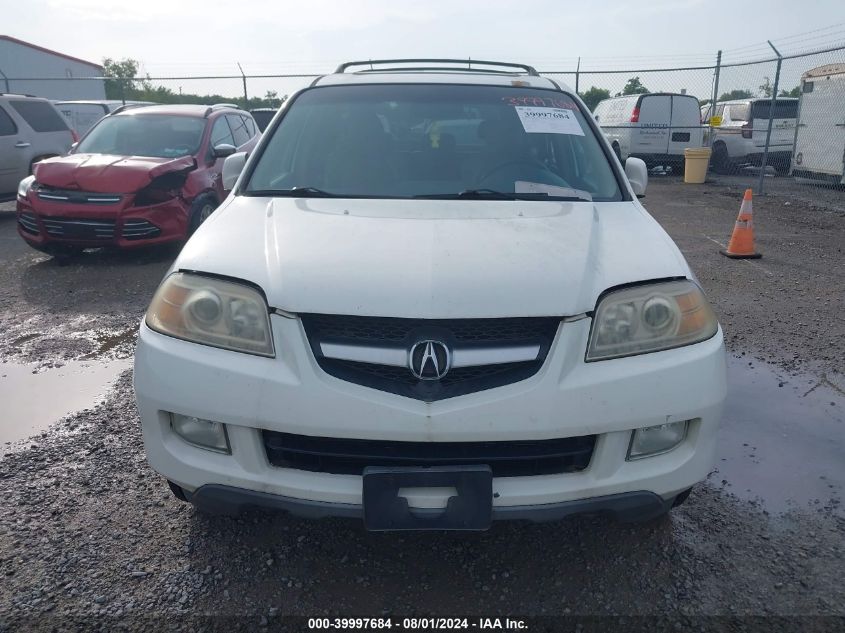 2006 Acura Mdx VIN: 2HNYD18656H508825 Lot: 39997684