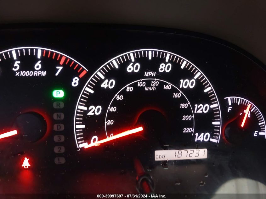 2005 Toyota Camry Le VIN: 4T1BE32K45U393295 Lot: 39997697