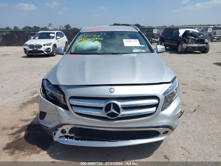 2015 Mercedes-Benz Gla 250 VIN: WDCTG4EB9FJ153824 Lot: 39997733