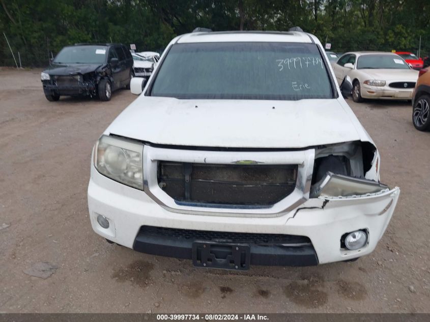 2010 Honda Pilot Ex-L VIN: 5FNYF4H52AB028863 Lot: 39997734