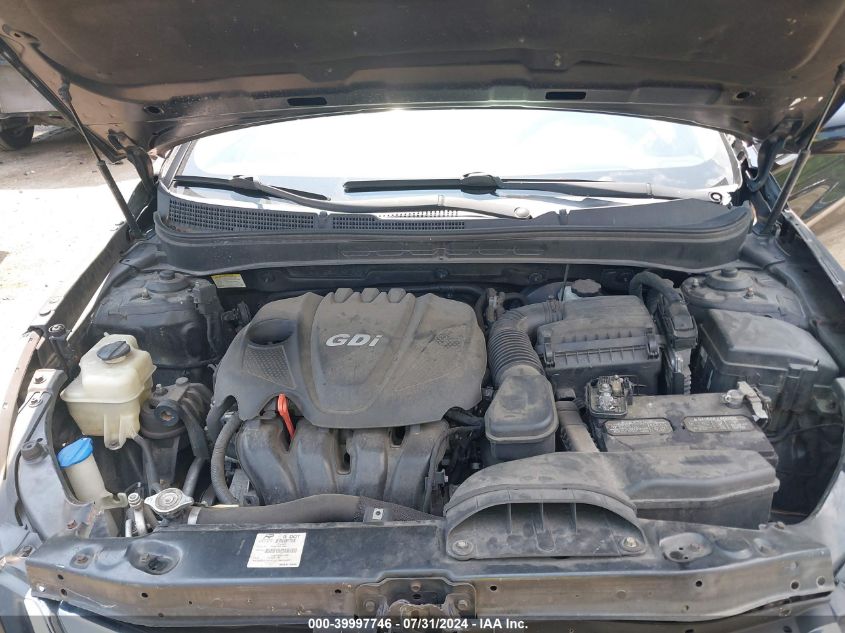 2013 Hyundai Sonata Gls VIN: 5NPEB4AC0DH793647 Lot: 39997746