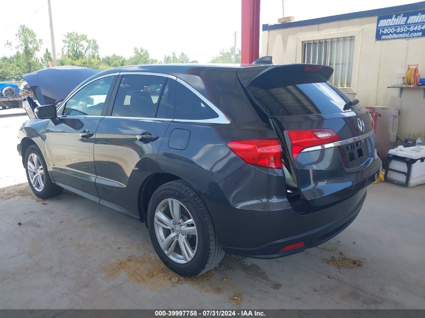 2013 Acura Rdx VIN: 5J8TB3H35DL007443 Lot: 39997758