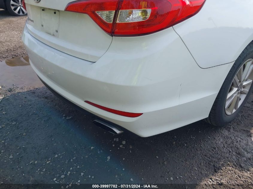 2017 Hyundai Sonata Se VIN: 5NPE24AF3HH534845 Lot: 39997782