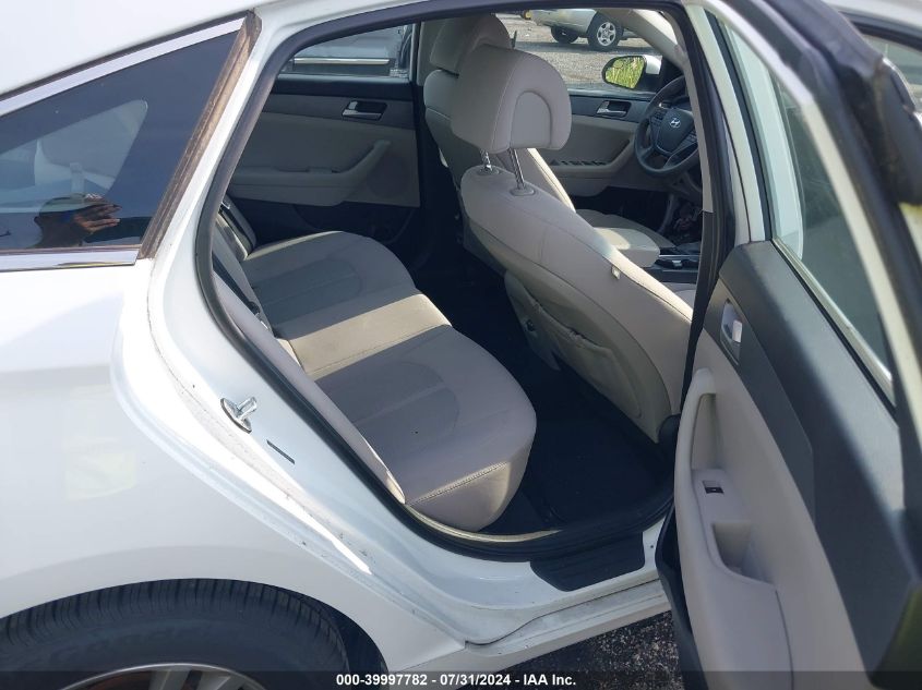 2017 Hyundai Sonata Se VIN: 5NPE24AF3HH534845 Lot: 39997782