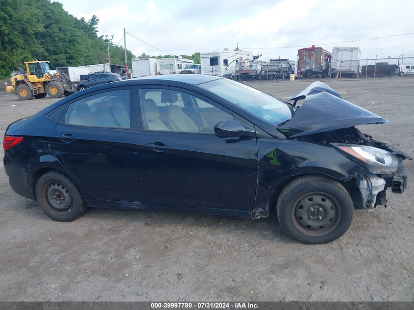 2012 Hyundai Accent Gls VIN: KMHCT4AE8CU062583 Lot: 39997790