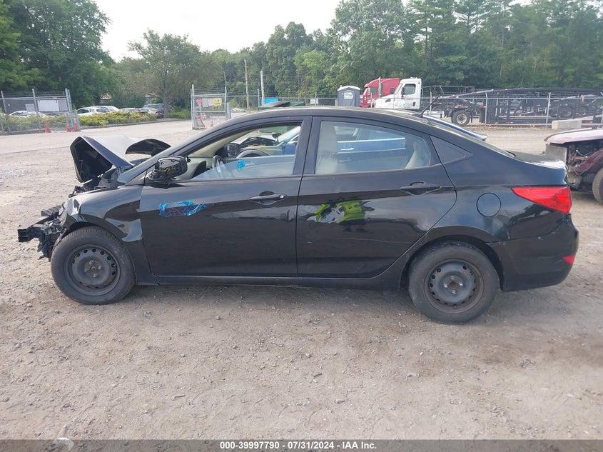 2012 Hyundai Accent Gls VIN: KMHCT4AE8CU062583 Lot: 39997790