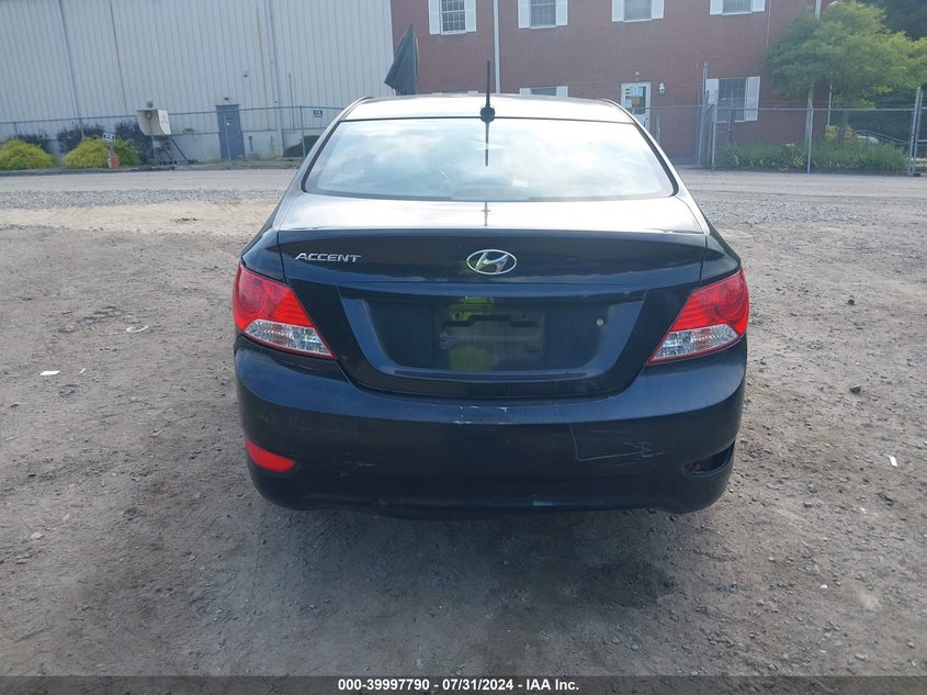 2012 Hyundai Accent Gls VIN: KMHCT4AE8CU062583 Lot: 39997790